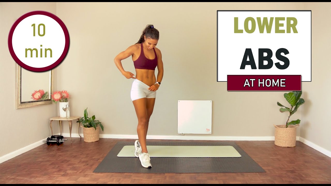10 min INTENSE LOWER ABS WORKOUT at Home | The Modern Fit Girl Abs Workout