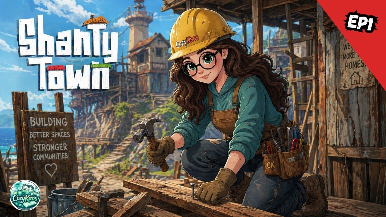 Stacking Chaos Into Calm 🌿 | Shanty Town First Playthrough