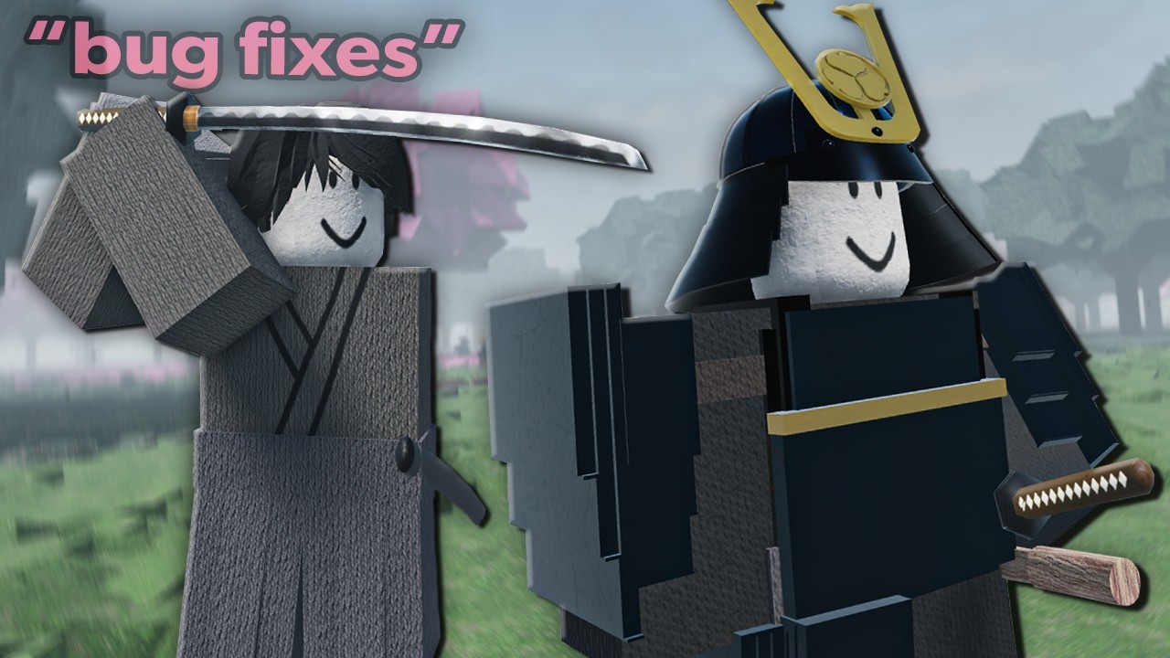 The most realistic samurai game on Roblox. (it's cinema)