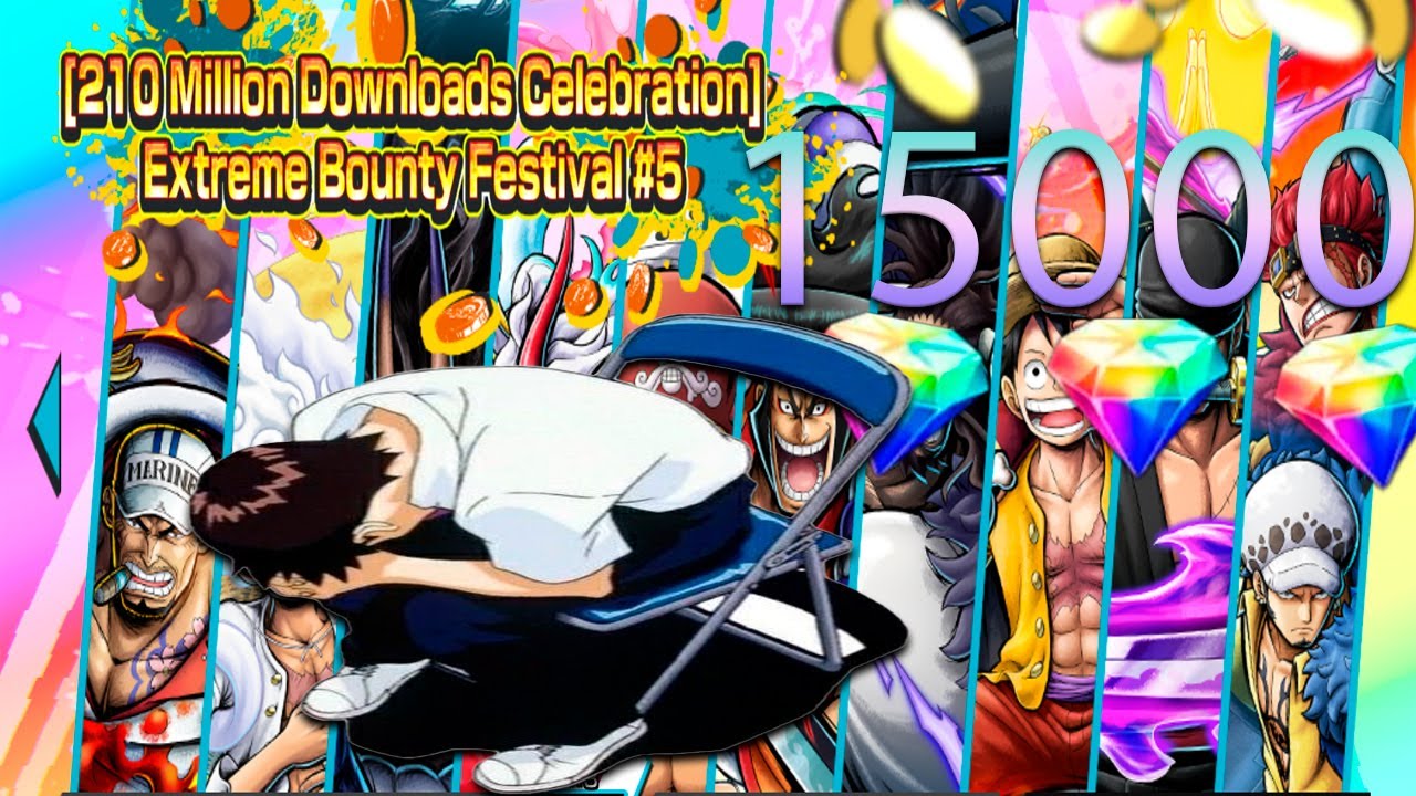 15 ТЫСЯЧ ГЕМОВ В ОДНУ ВИТРИНУ!? СКОЛЬКО ЕХОВ МОЖНО Р Е А Л Ь Н О ВЫБИТЬ? ONE PIECE BOUNTY RUSH