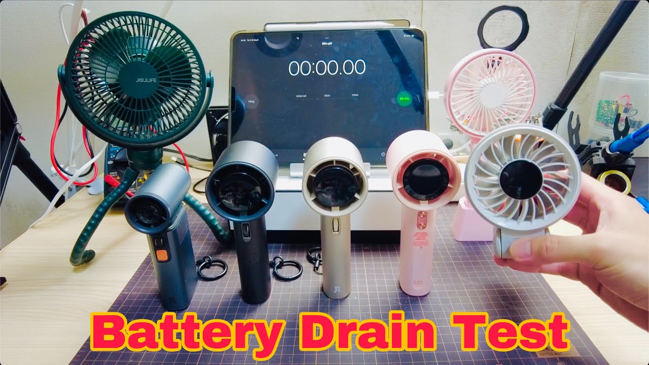 BATTERY DRAIN TEST JisuLife VS Goojodoq.
