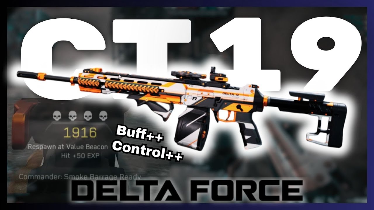 [Delta Force] The Best CI-19 Loadout !! 2 Game 259 KILL ( Rank Marshal Lobby - Gameplay 4K )