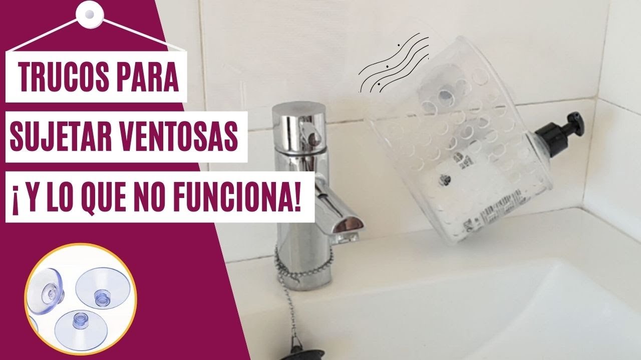 2 trucos para SUJETAR VENTOSAS ⭐ + Lo que NO FUNCIONA 👎