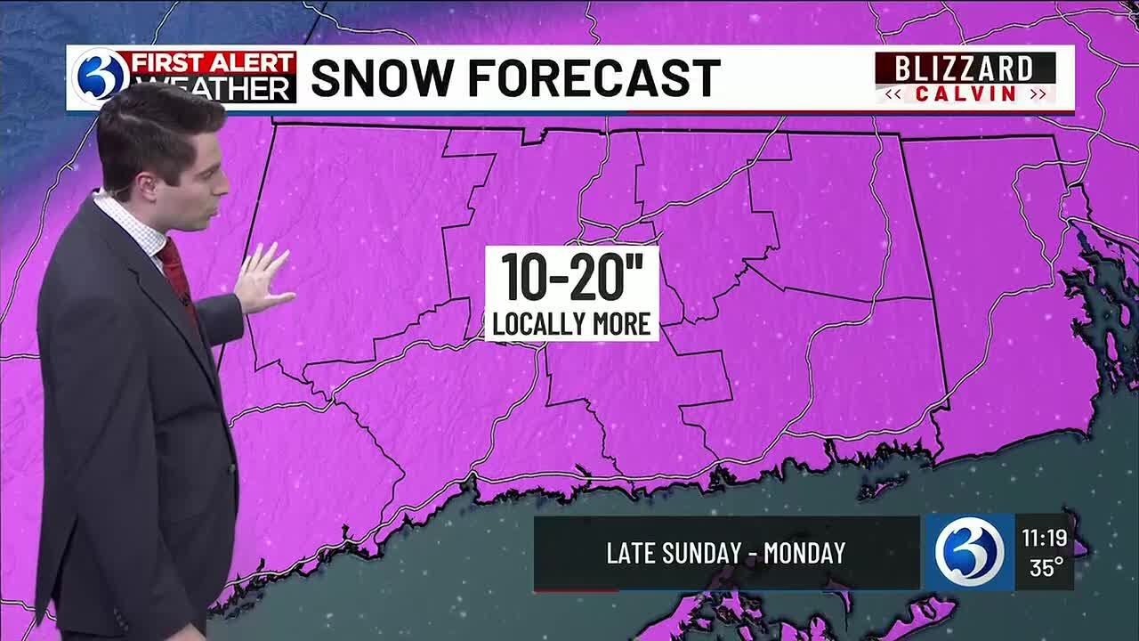 FORECAST: A First Alert Weather Day for Blizzard Calvin