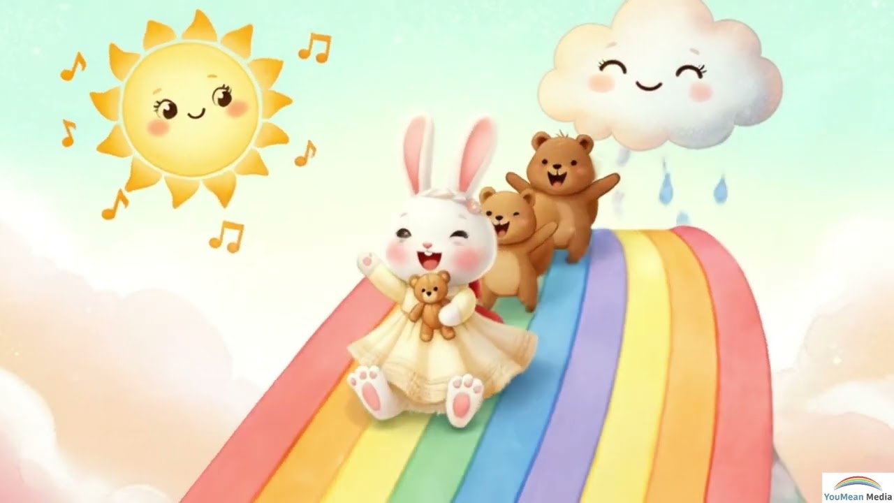 雨、雨、ゴー・アウェイ ｜子ども向けアニメ音楽ストーリー｜うさぎのルビー