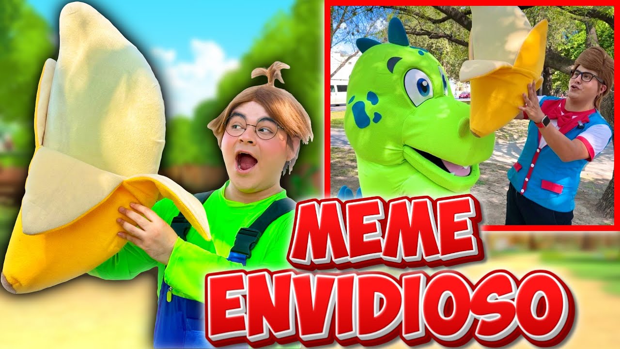 Meme es envidioso con el Compañero | Meme arruina el pícnic | Tenemos un plátano gigante