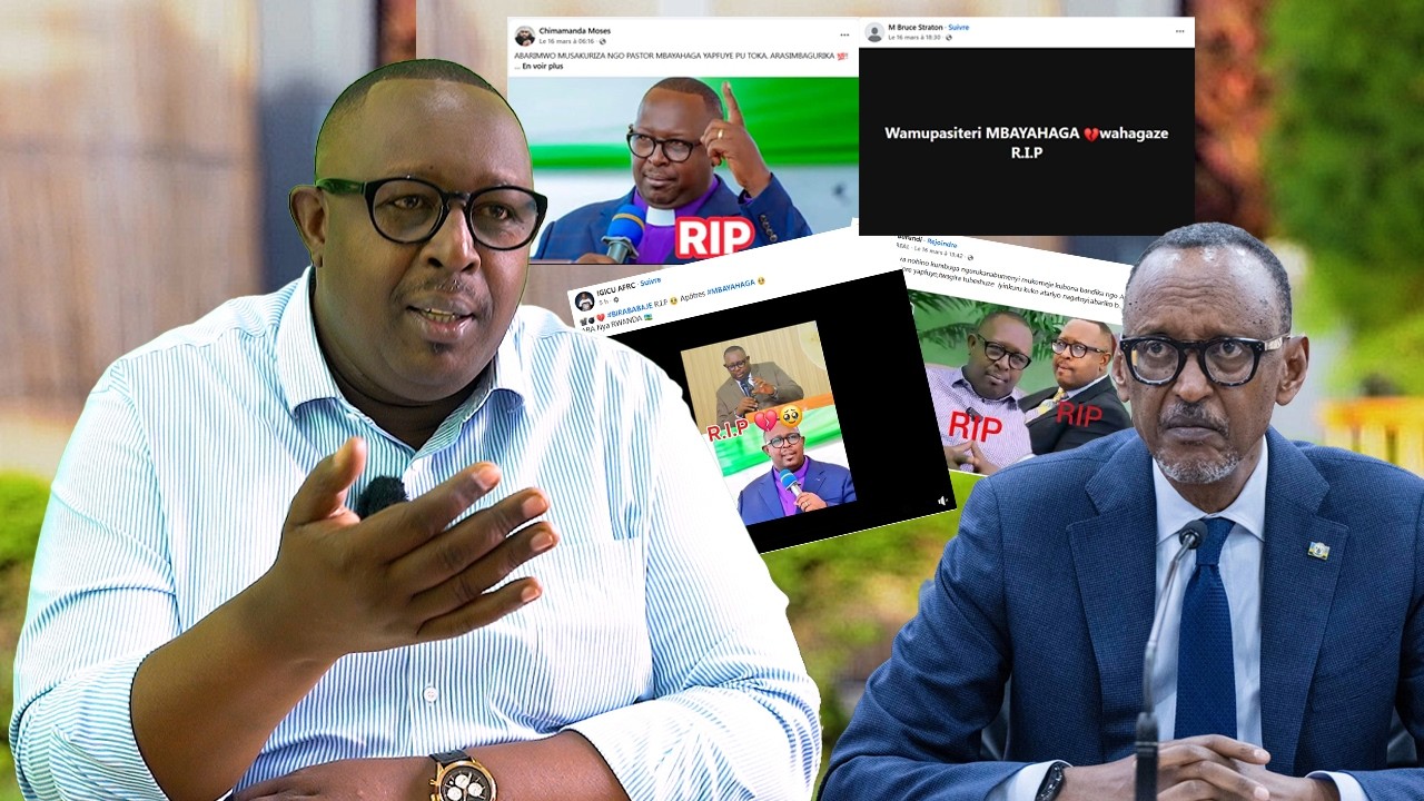 MBAYAHAGA avuze k'URUPFU rwiwe//Umugambi wa KAGAME wo kunyica//ITERABWOBA bangirira//Sintinya kuko
