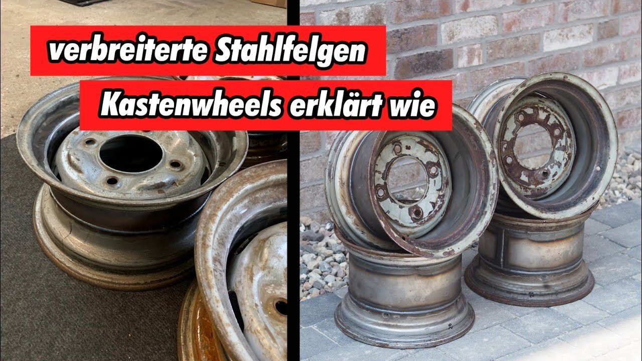 Ostblock MV | BREITE SCHLAPPEN FÜR DEN PAPPEN! Verbreiterte Stahlfelgen - KastenWheels erklärt wie💎