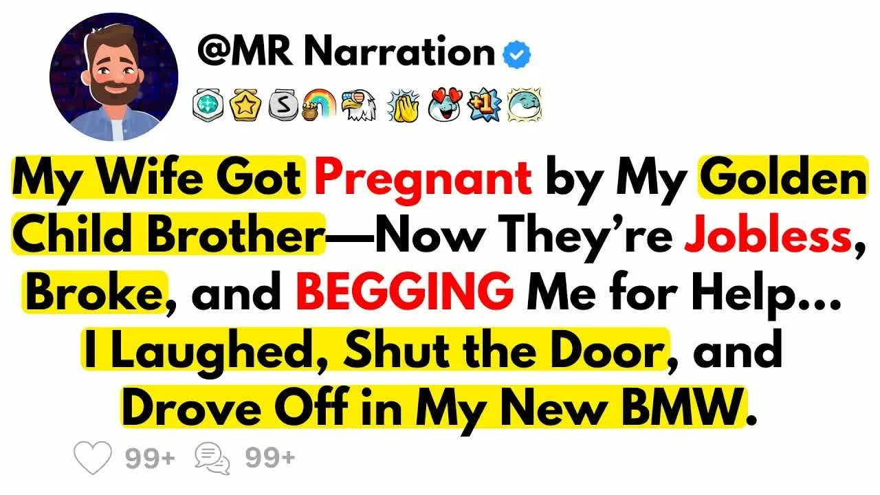 My Wife Got Pregnant by My Golden Child Brother—Now They’re Jobless, Broke, and BEGGING Me for Help.