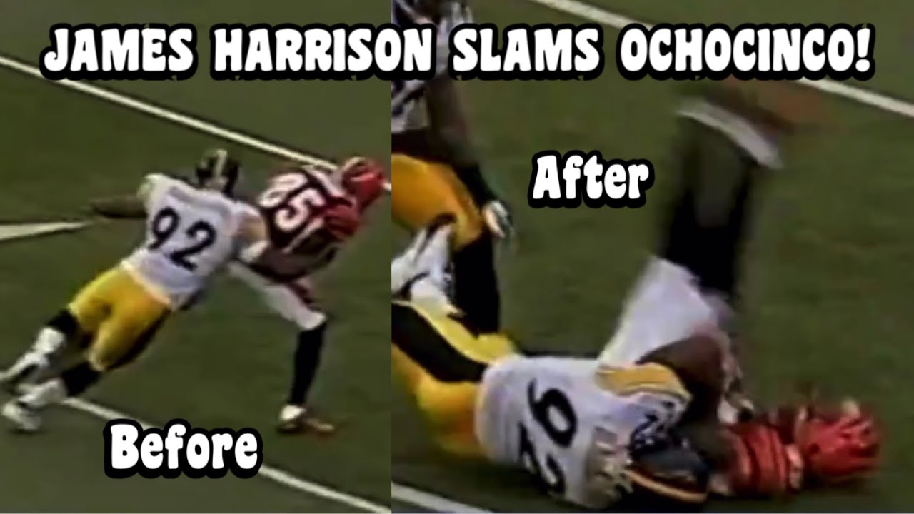 When James Harrison &lsquo;BODY SLAMMED&rsquo; Chad Ochocinco! 🤬 Chad Ochocinco Vs James Harrison | Nightcap