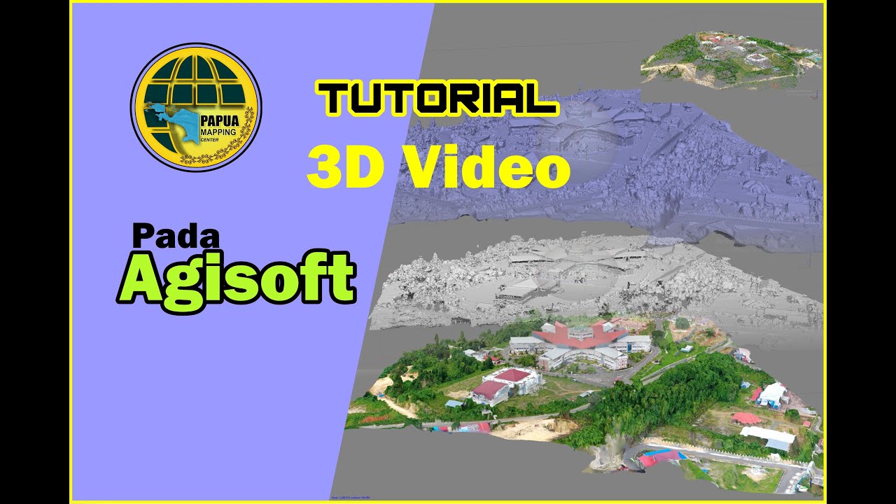 Tutorial: Pembuatan Animasi 3D hasil foto Udara menggunakan Aplikasi Agisoft Metashape