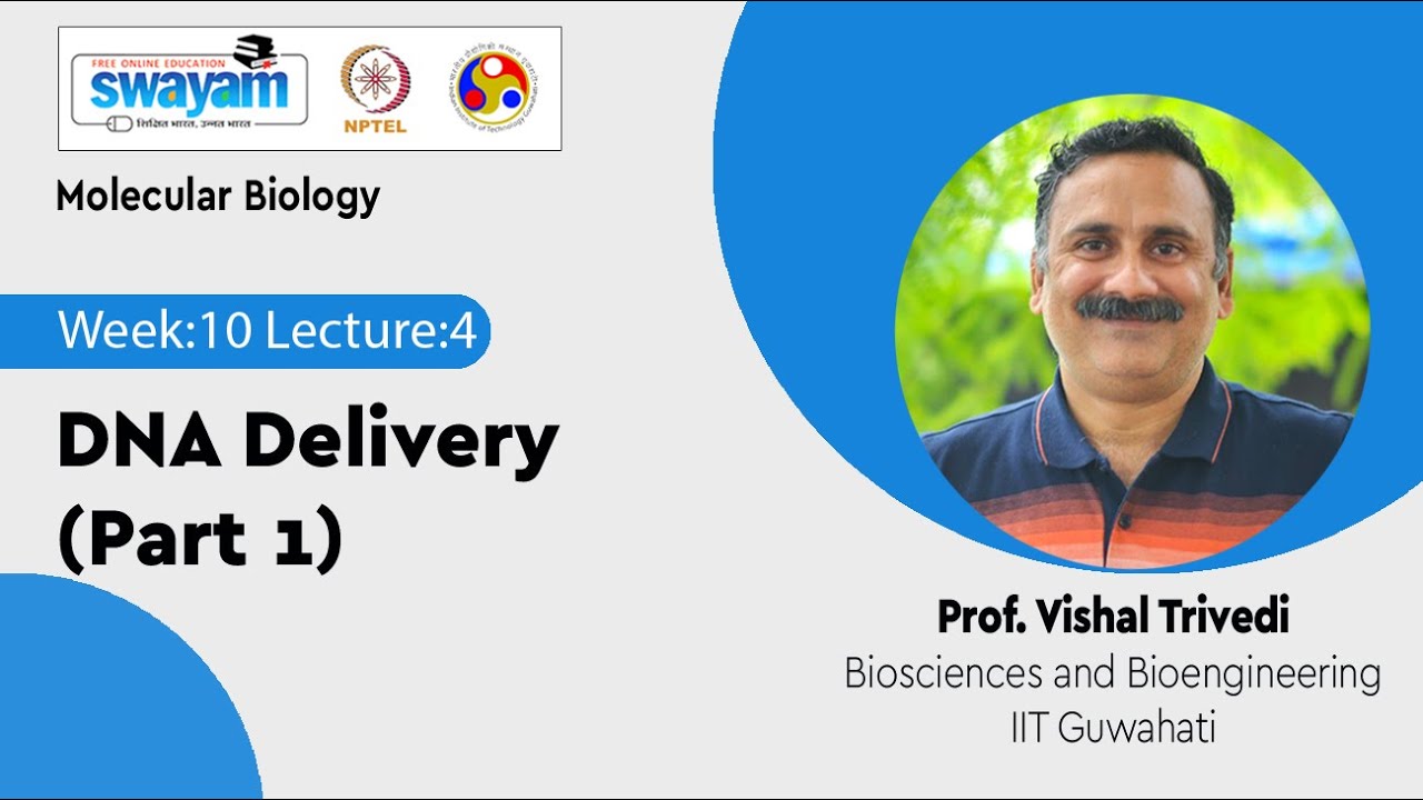 Lec 43: DNA Delivery (Part 1)