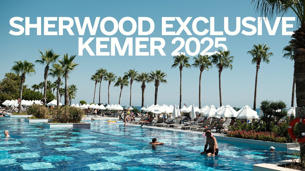 SHERWOOD EXCLUSIVE KEMER 2025 | Прогулянка територією готелю