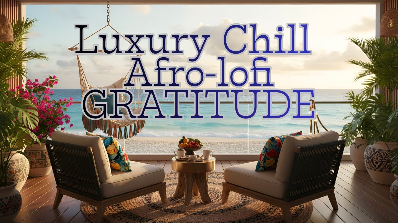 Luxury Afro-Lofi  GRATITUDE For Deep focus, productivity and calm