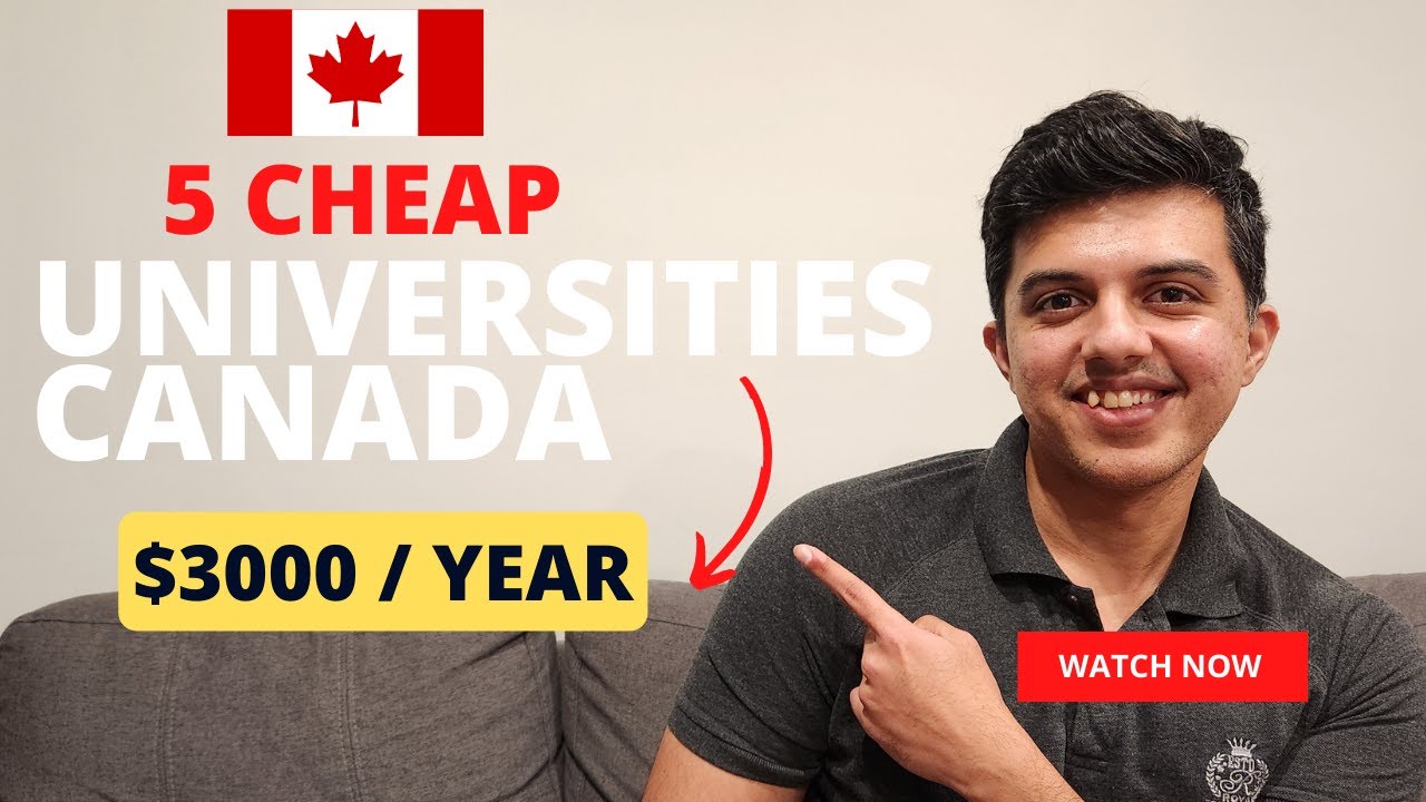 5 Cheap Universities to study in Canada 2023 | Fees, Ranking, Scholarships| Graduate and UG Programs