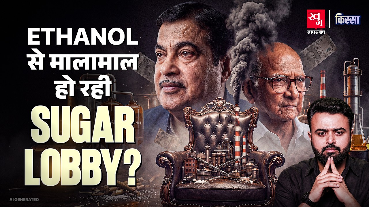 Ethanol के नाम पर अरबों कमा रही है Sugar Lobby of India? | Nitin Gadkari | Kissa Episode  - 159