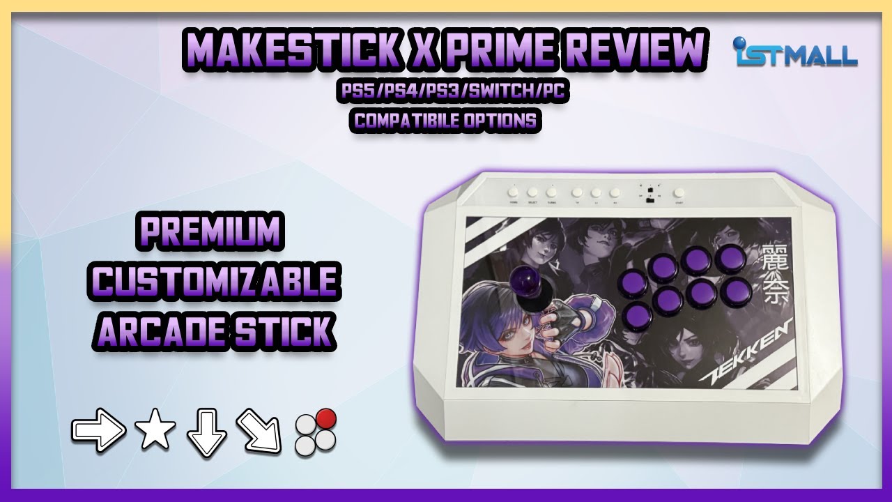 The Most Customizable Premium Arcade Stick | MakeStick Prime PS5 Review