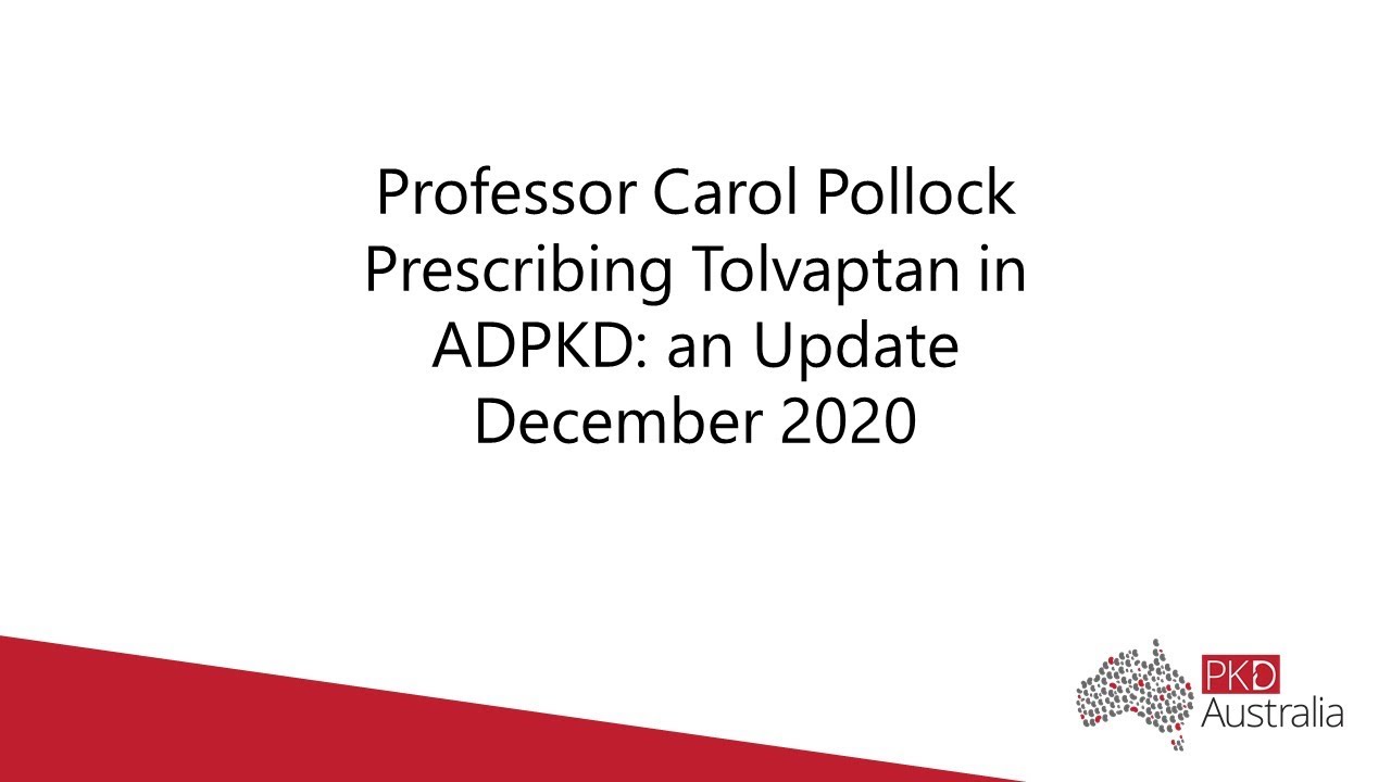Webinar: Prescribing Tolvaptan - an Update (2020)