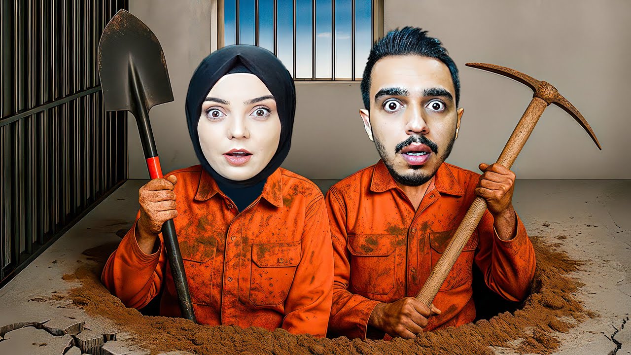 TÜNEL KAZARAK HAPİSTEN KAÇTIK! 😱⛏️