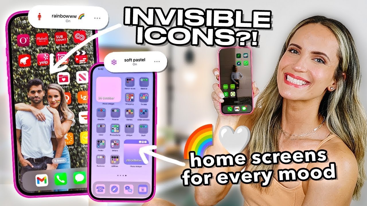 7 ЭСТЕТИЧЕСКИХ способов организовать приложения и главный экран iPhone!