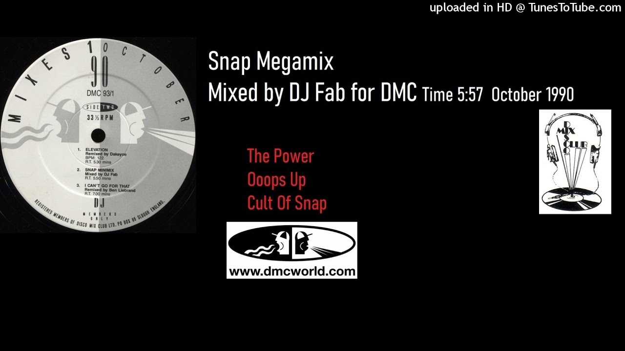Snap Megamix (DMC Mix by DJ Fab October 1990)