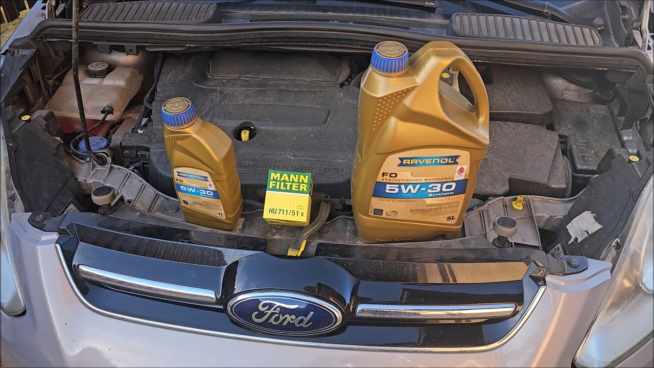 Ford C-Max (&Focus) - How to change the oil and filter on the 2.0L TDCI engine