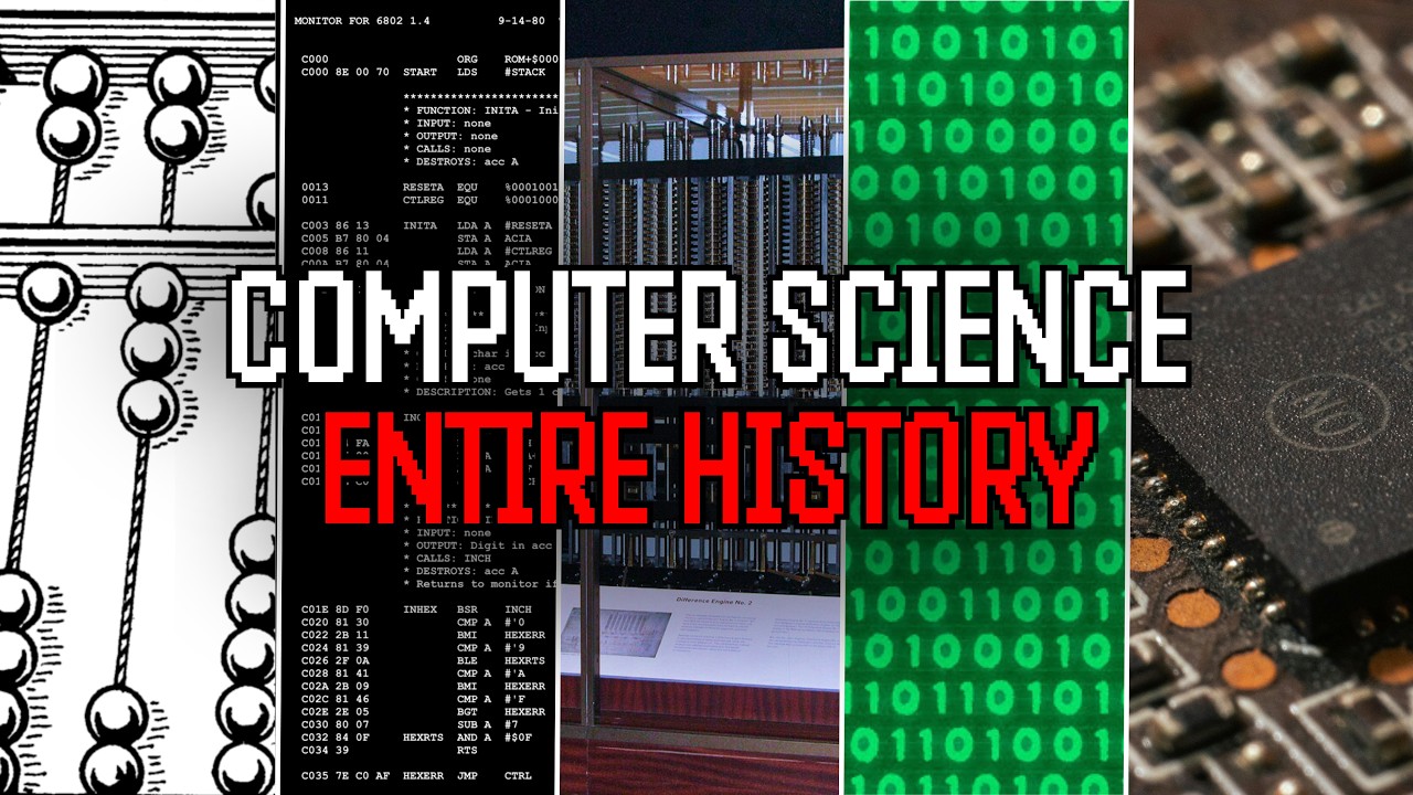 The Entire History Of Computer Science (For Sleep)