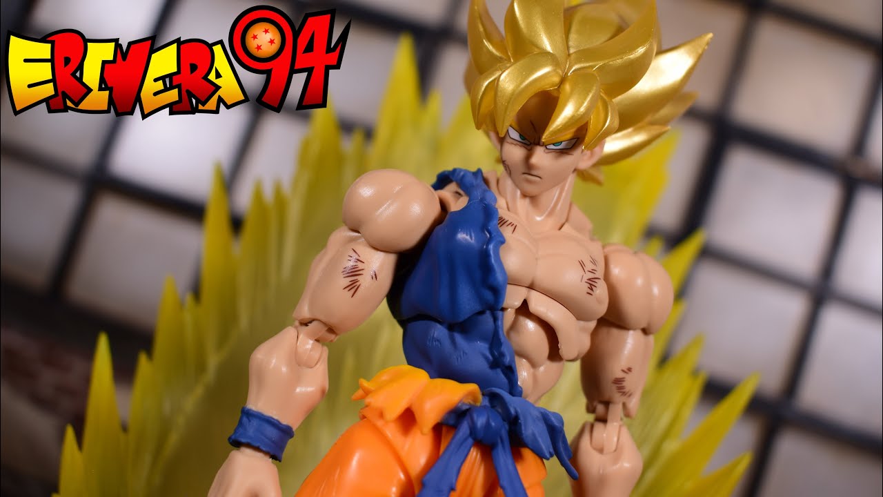 SH Figuarts Dragon Ball Z SUPER SAIYAN GOKU World Tour 15th Anniversary Exclusive Figure Review