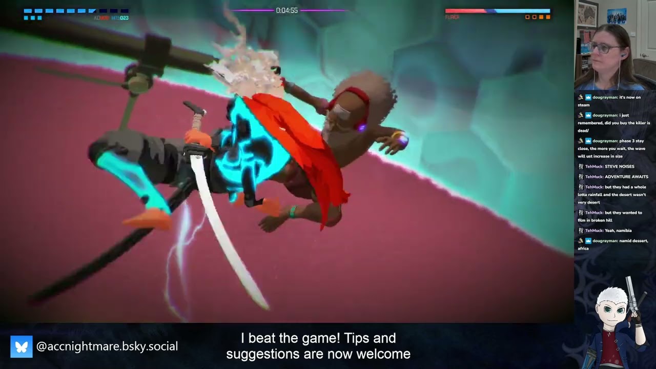 Furi - Classic Furier Mode - S-rank 03: The Line (Stream Highlight)
