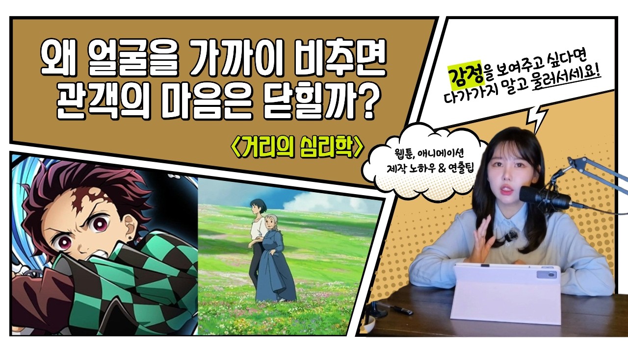 왜 얼굴을 가까이 비추면, 관객의 마음은 닫힐까? [거리의 심리학]