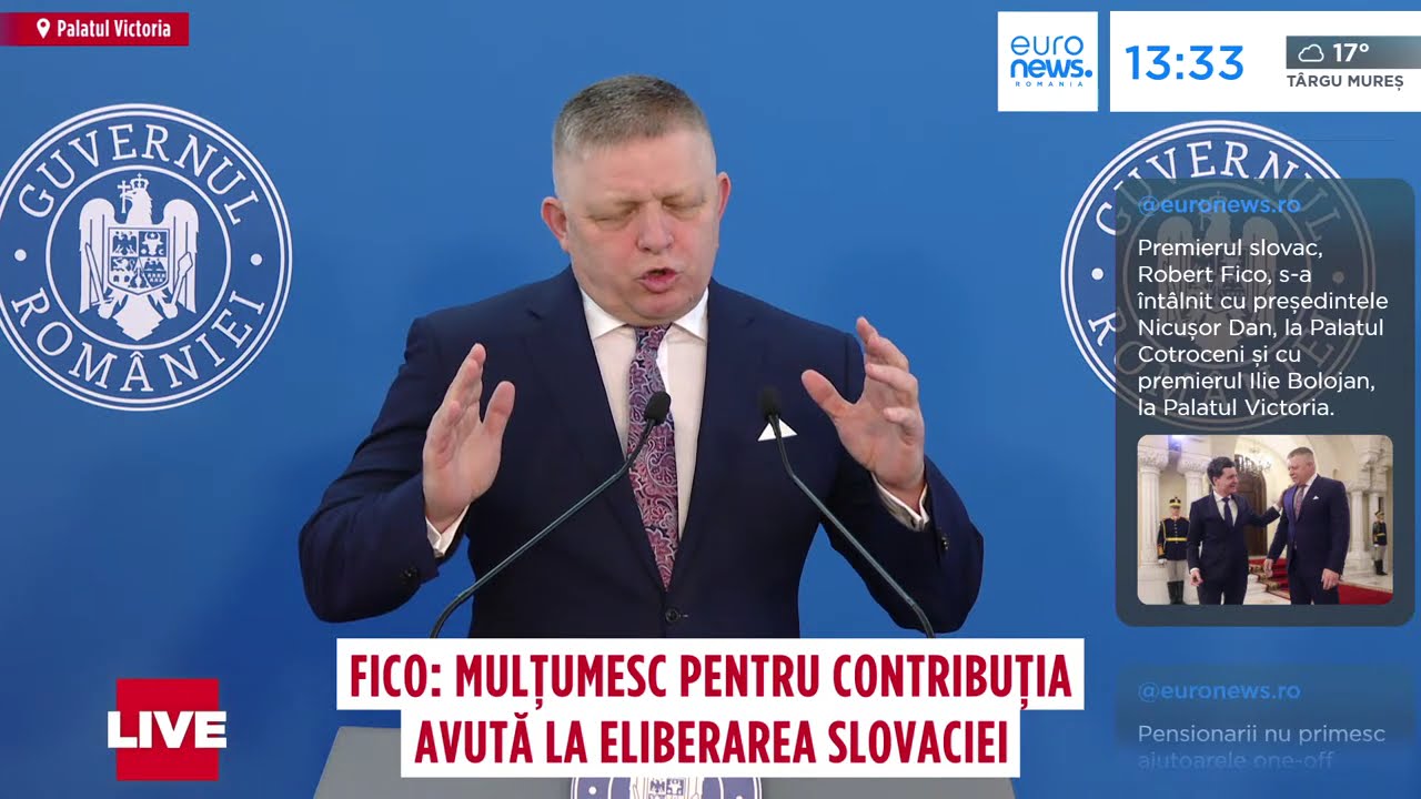 Premierul Robert Fico, după &icirc;nt&acirc;lnirea cu Bolojan: Slovacia e interesată de gazele din Neptun Deep