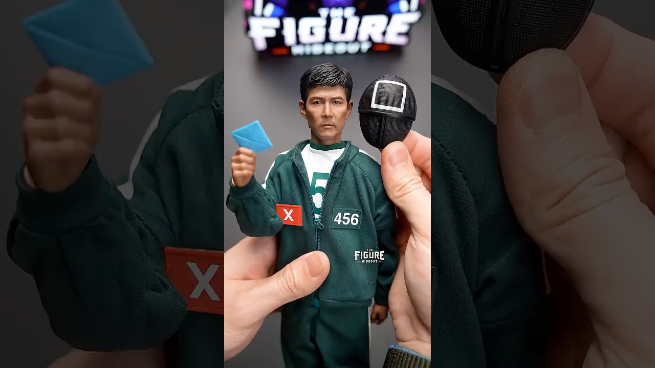 THIS $280 SQUID GAME FIGURE IS FIRE🔥 #actionfigures #toys #unboxing #squidgame #netflix #collection