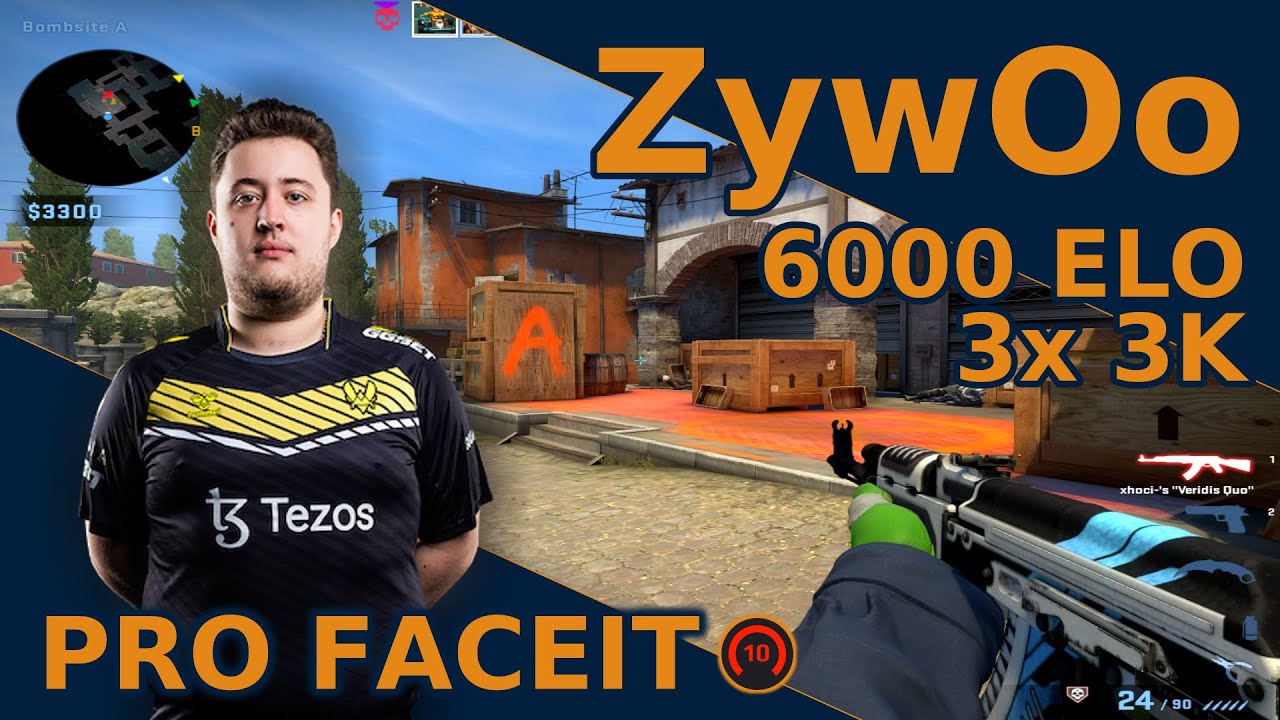 ZywOo SMURFING on INFERNO🔥 - 42 KILLS - 1x ACE - CSGO PRO POV Highlights
