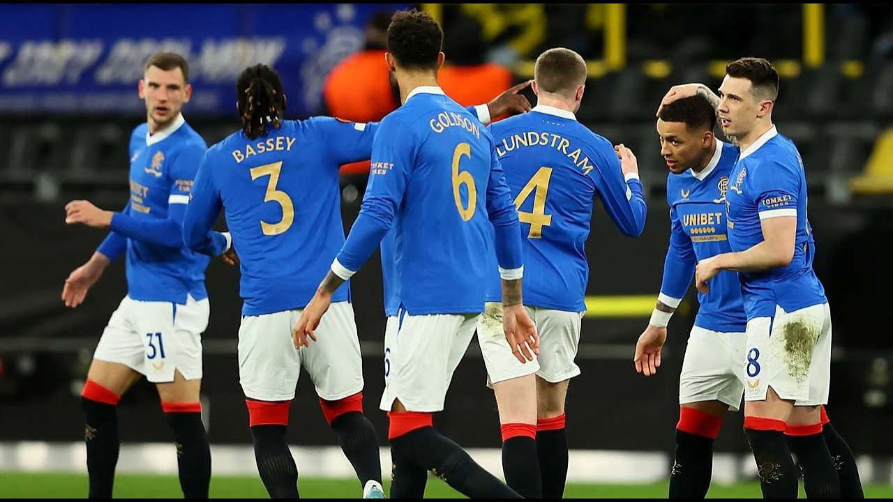 Rangers - Crvena zvezda | All goals & highlights | 10.03.22 | Europa League - Play Offs | PES