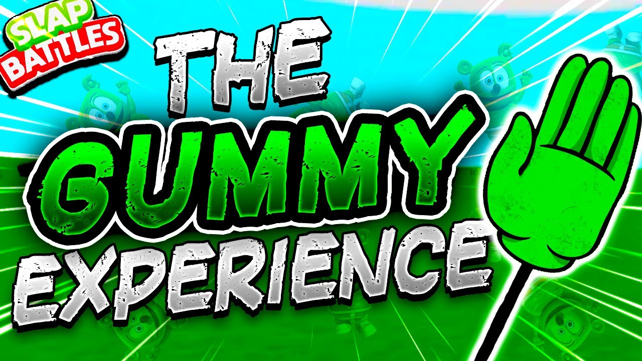 Опыт с перчатками GUMMY в битвах пощёчин 🧪 - Roblox