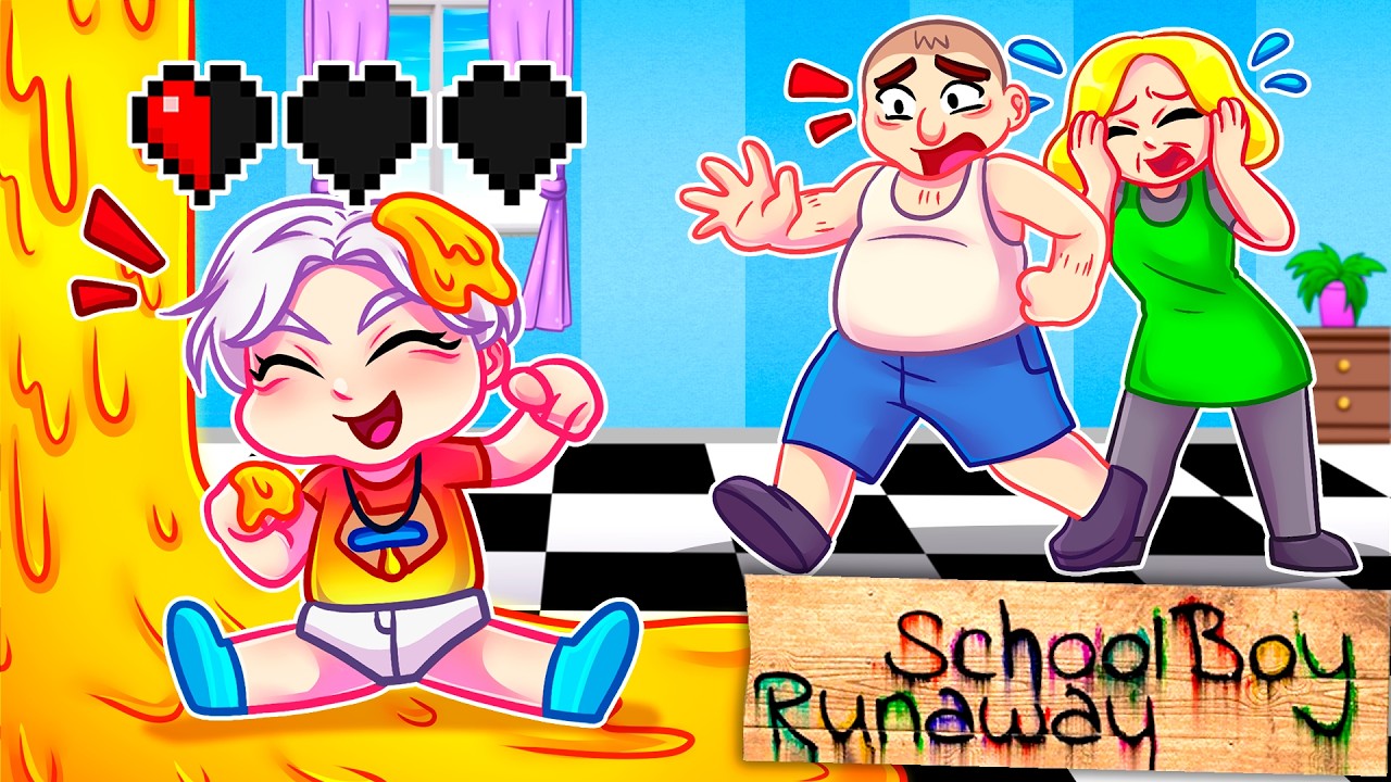 😨 Майнкрафт но Если я УМРУ то Я ВЫИГРАЮ ЗЛЫХ РОДИТЕЛЕЙ в SCHOOLBOY RUNAWAY!