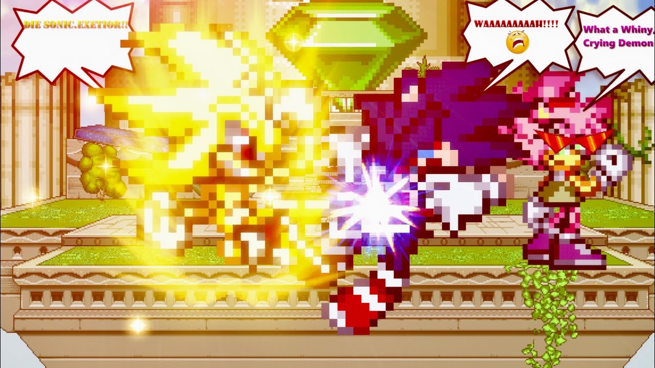 HAPPY HAPPY HAPPY Ending!!-Sally.Exe Finished Nightmare!