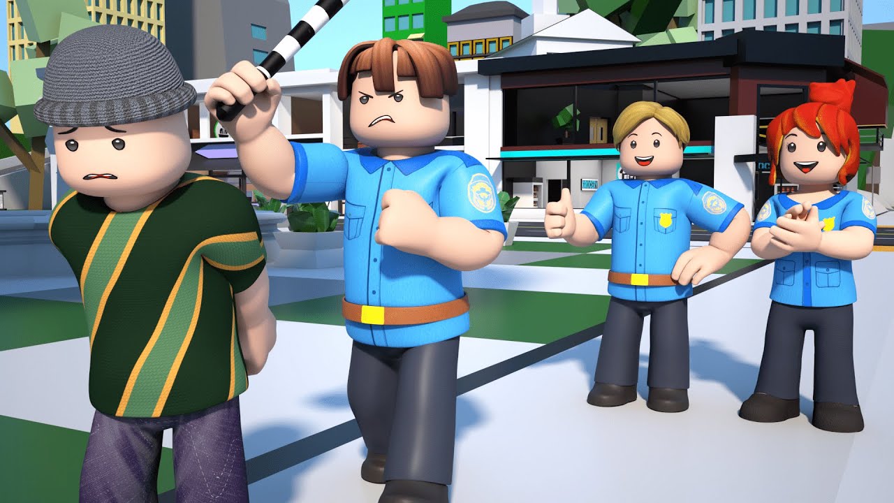 ROBLOX Brookhaven 🏡RP: Respectable Policeman | Roblox Animation | Roblox Bacon