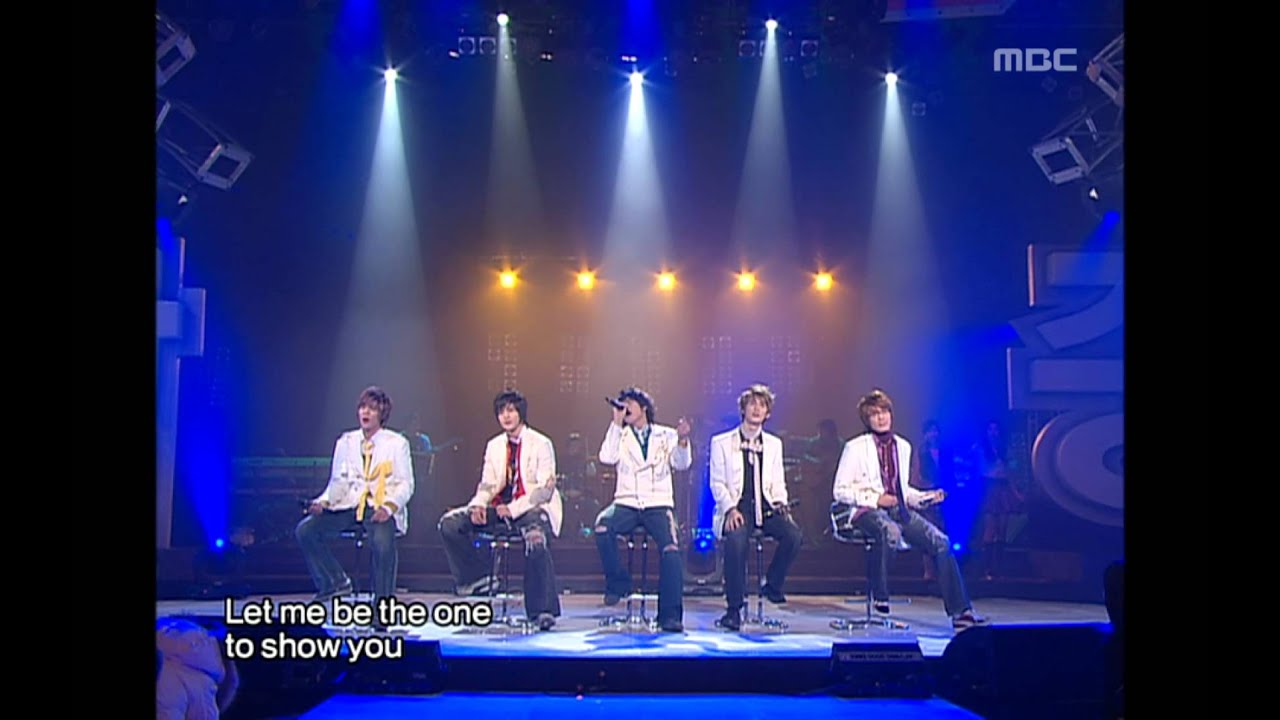 SS501 - To Be With You, 더블에스오공일 - 투 비 윗 유, Music Core 20060107