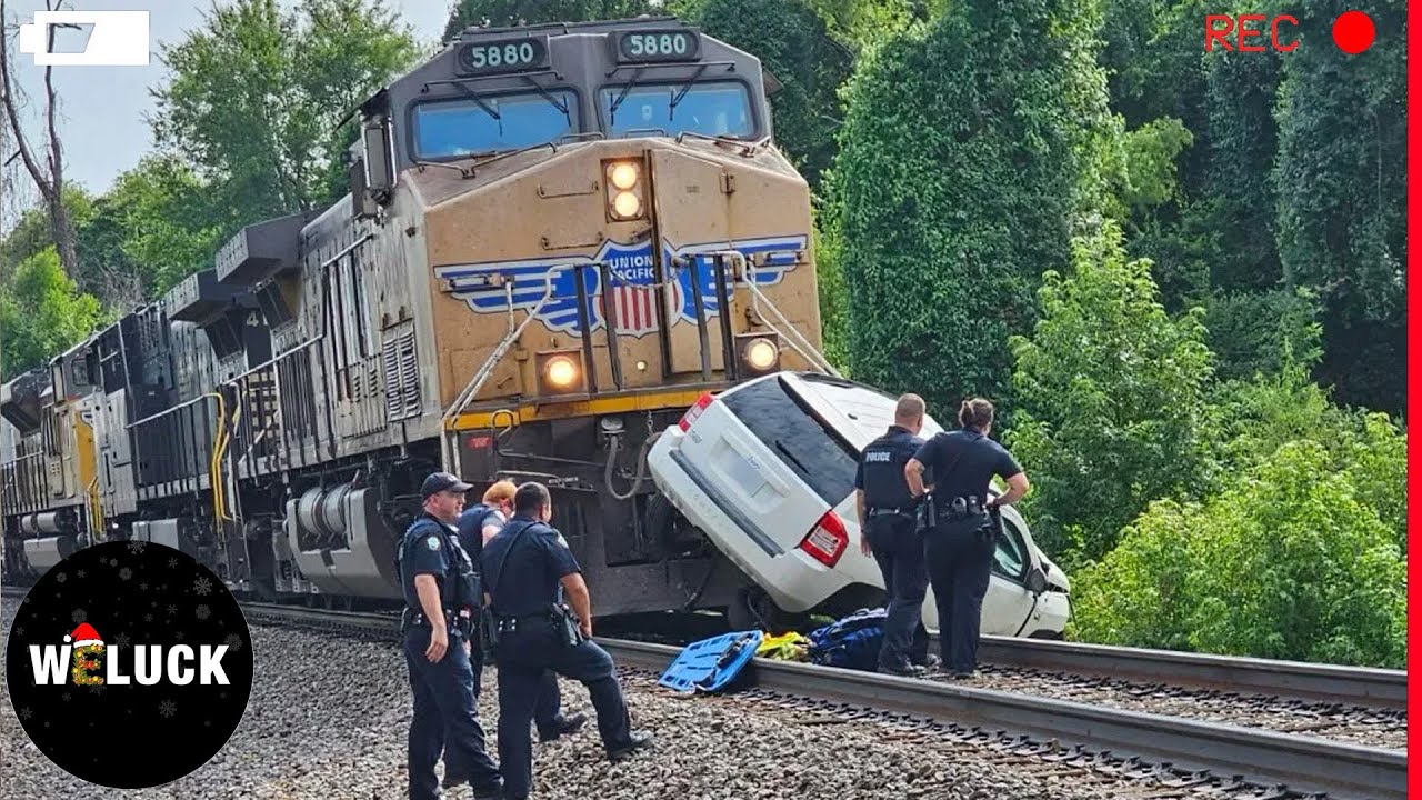 100 SHOCKING Train Crash Compilation Caught On Camera  That Will Haunt Your Dreams