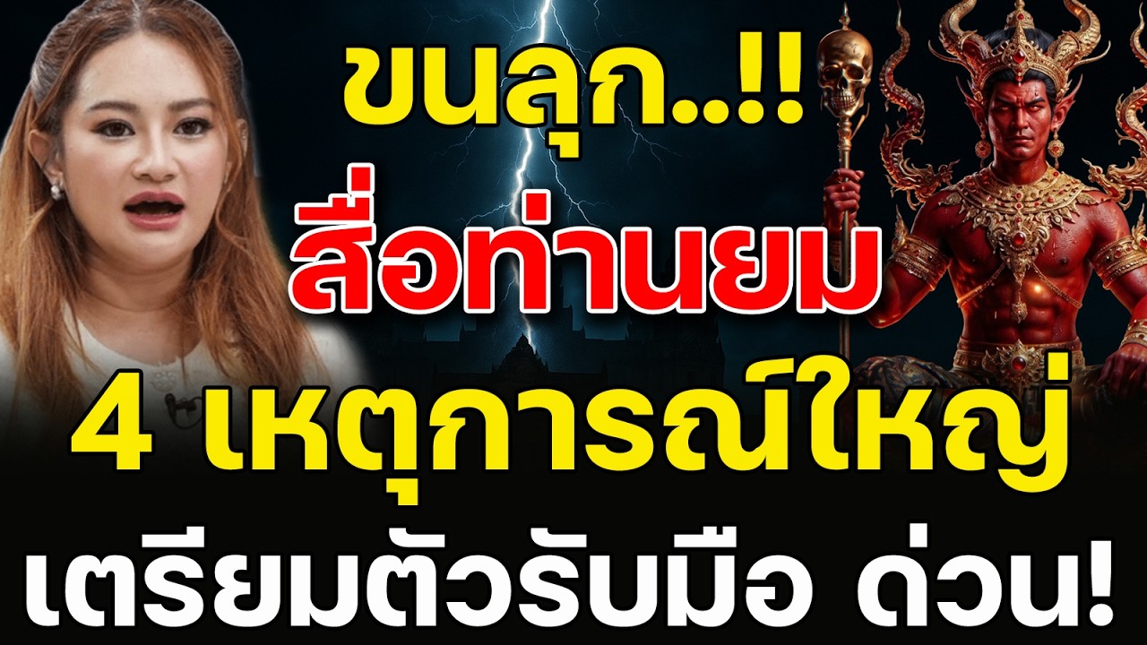 ปิดรหัสลับท่านยม! 4 เหตุการณ์ช็อกโลกปี 69 หมอปลายย้ำ เตรียมตัวรับมือ