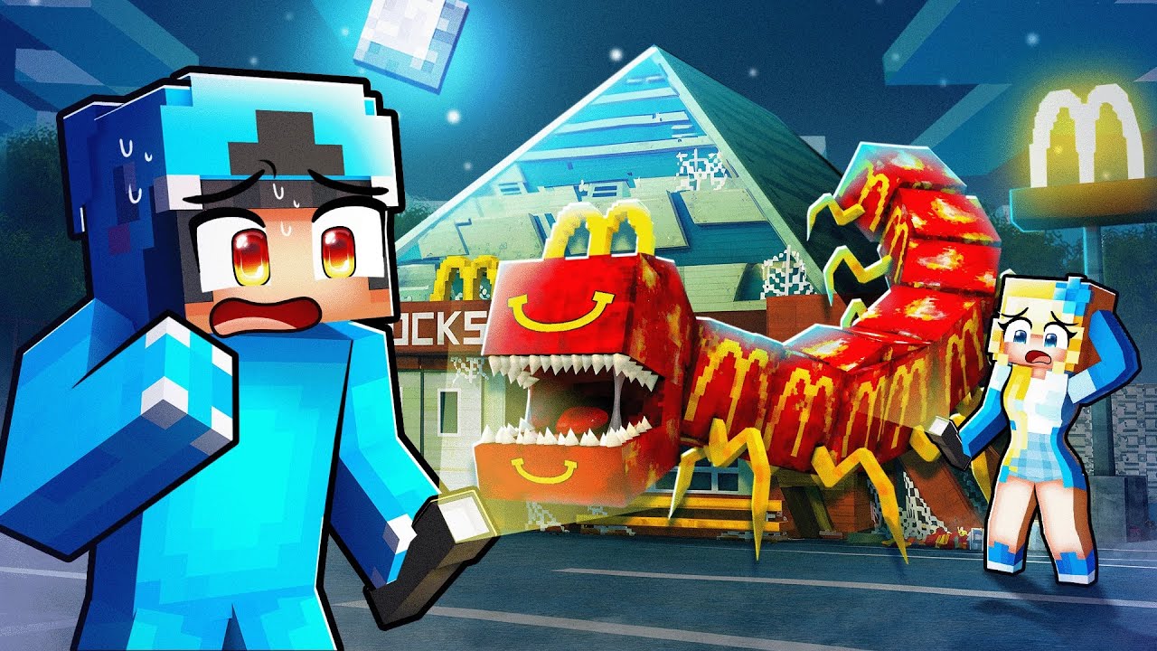 Omz Found MCDONALDS in Minecraft!