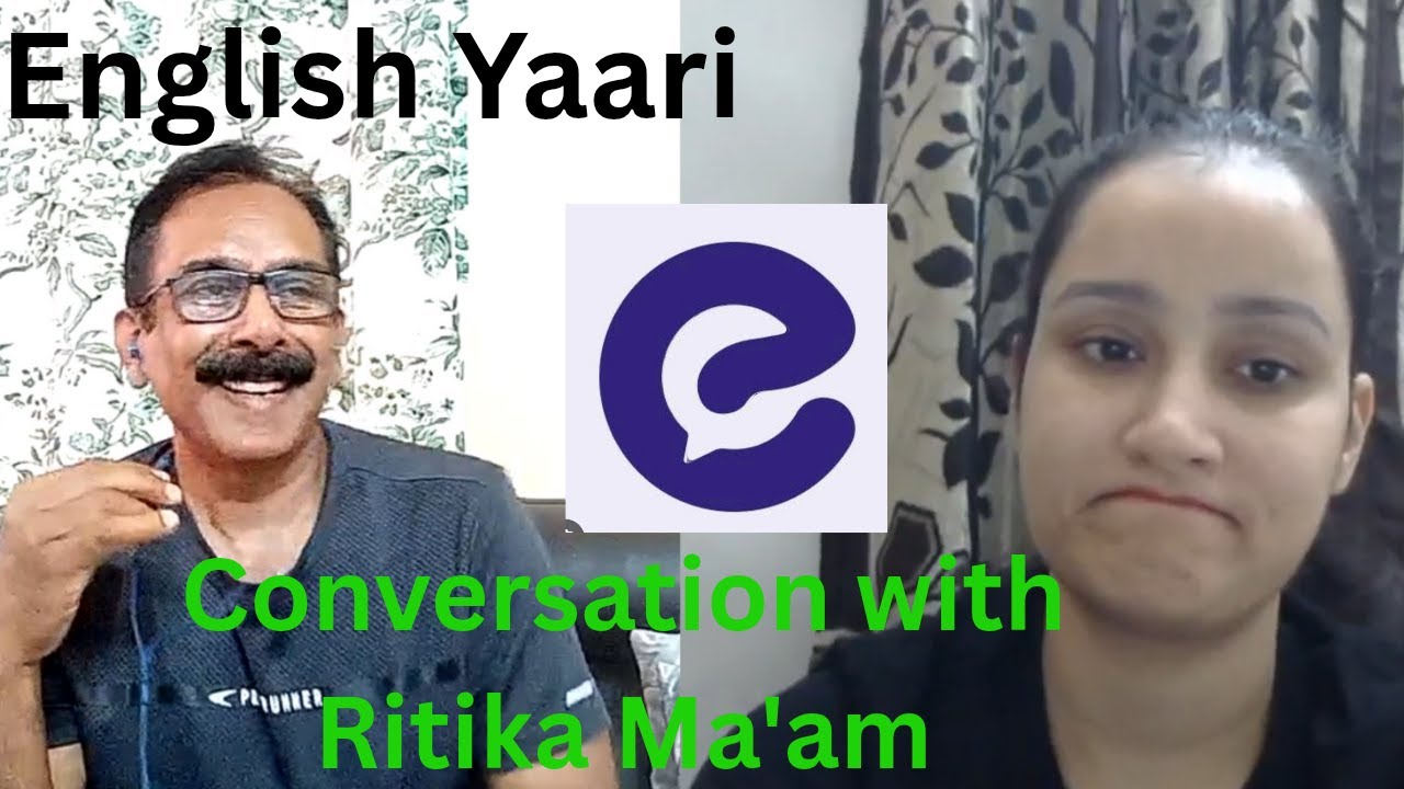 English Speaking Practice with English Yaari tutor Ritika Ma'am | Practise and Enhance Your Fluency