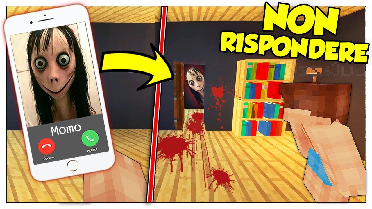 NON CHIAMARE IL NUMERO DI MOMO! - Minecraft ITA