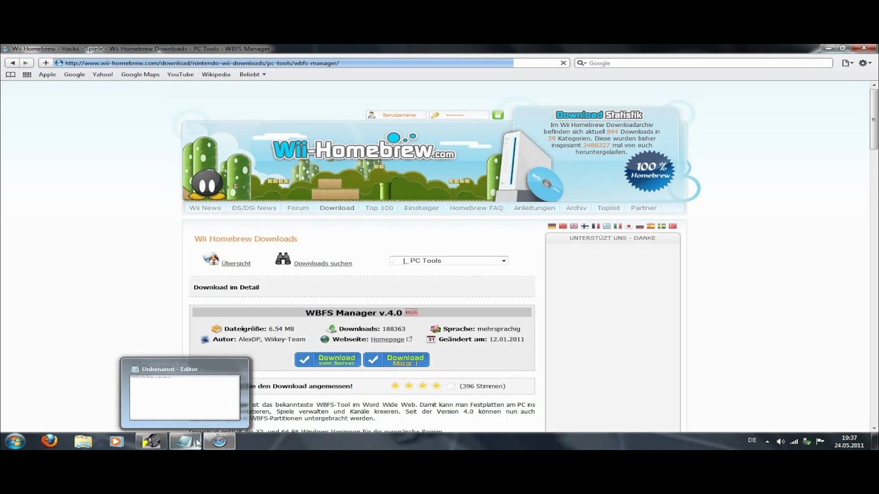 How to download WBFS Manager 4.0