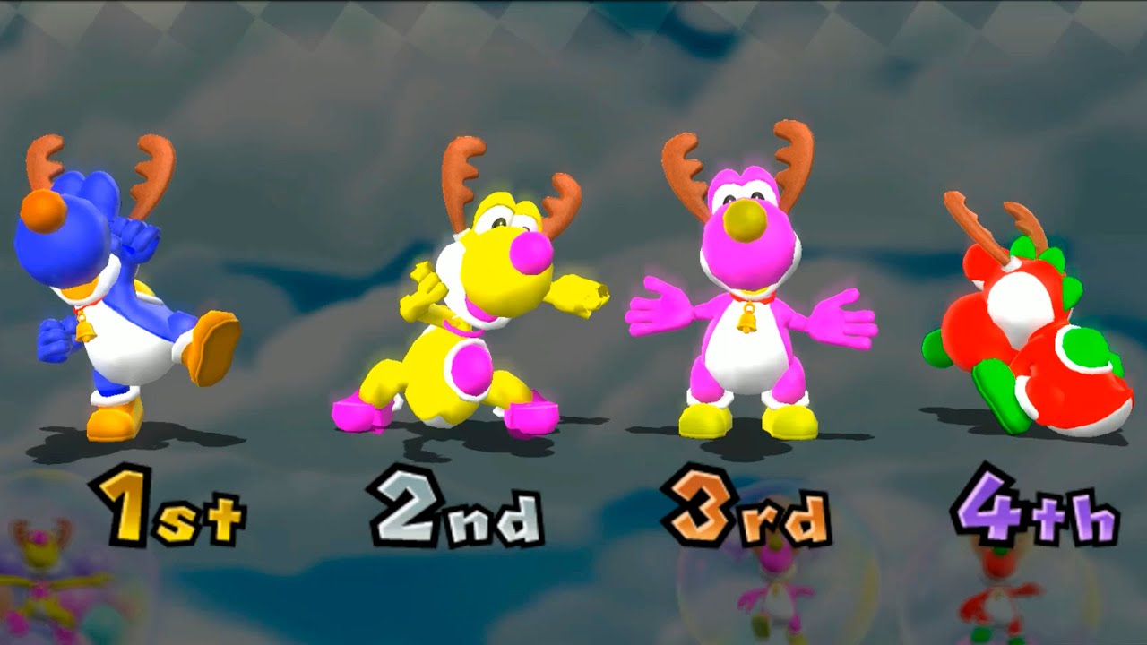 【マリオパーティ9】ミニゲームルイージvsワリオvsマリオvsピーチ