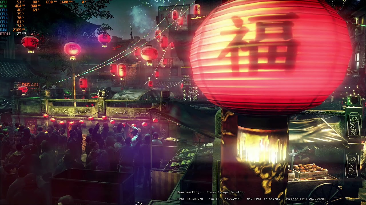 Hitman Absolution Benchmark on Phenom 9850 and 9600GT Silent