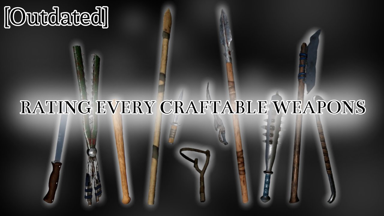 Rating Every Craftable Weapons | Roblox The Depths of Reality