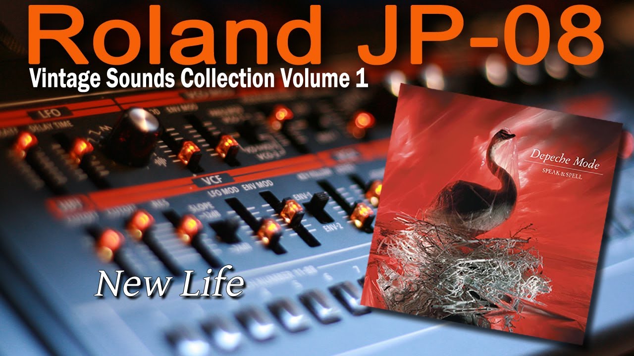 Roland JP-08 | Depeche Mode - New Life (Instrumental)
