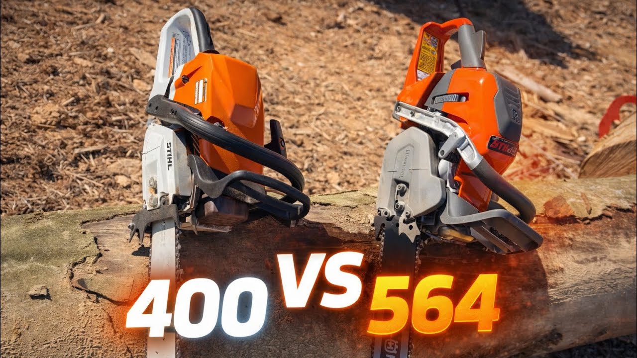 Husqvarna 564xp против Stihl MS400c
